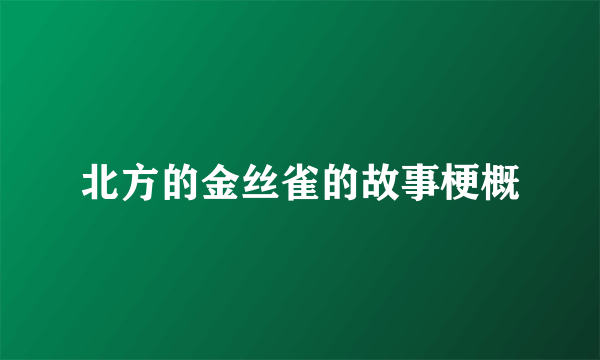 北方的金丝雀的故事梗概