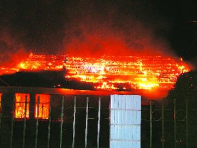 四川成都,海霸王物流园突发大火,火情得以控制了吗?