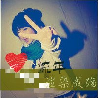 求女生qq头像有意境,不照正脸的。