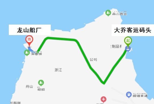 求解答：宁波机场到舟山龙山船厂（六横岛）怎么走
