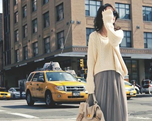 有哪些温暖色系校园风的穿搭？