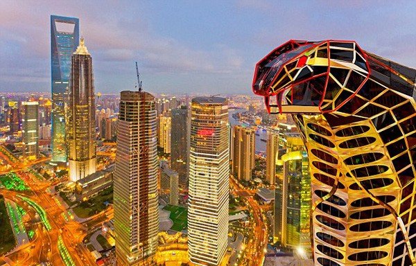 世界上有那些是蛇形的高楼和建筑物