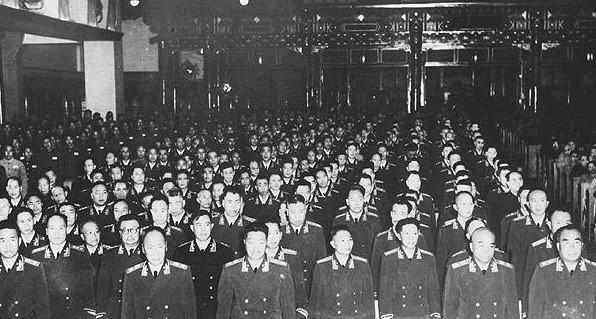 1955年授衔共有多少位将军