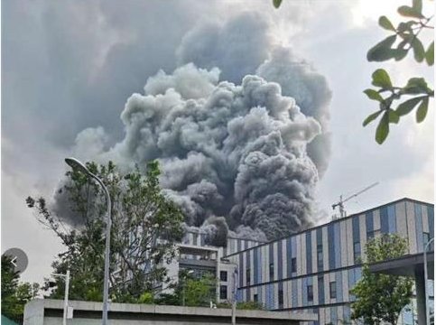 东莞华为研发实验室起火,这是真的吗?