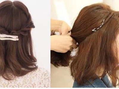 短发怎么扎好看？