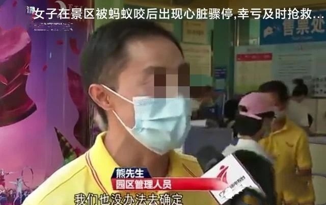 女子景区被蚂蚁叮咬心脏骤停,景区该不该为此事负责?