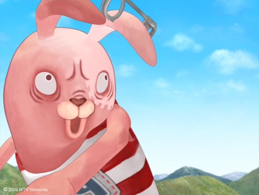 有没有越狱兔中。基里连科就红色那只兔子生气的高清壁纸或者头像