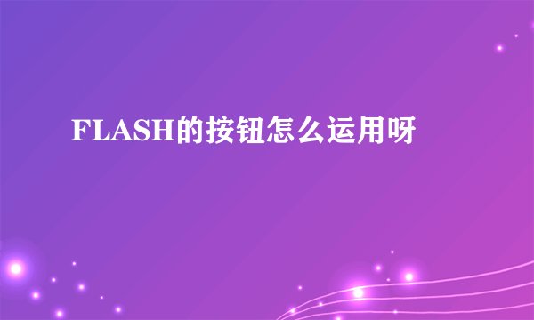 FLASH的按钮怎么运用呀