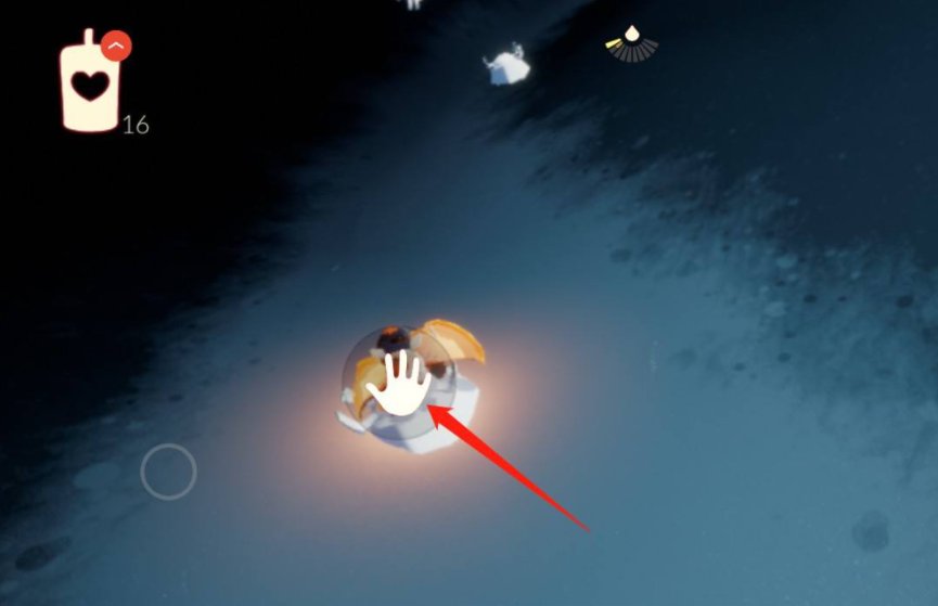 光遇怎么掀翻螃蟹?