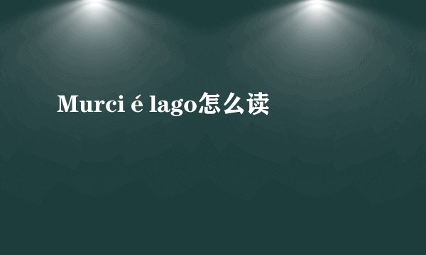 Murciélago怎么读