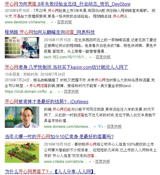 开心网是不是已经没落了？