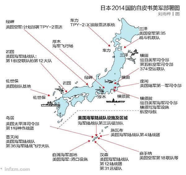 驻日美军有多少人 实力强吗?
