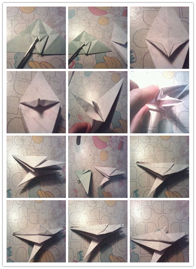 折纸战士狂龙折法步骤