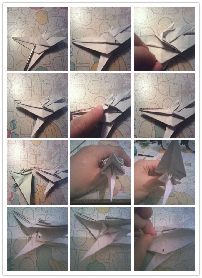 折纸战士狂龙折法步骤