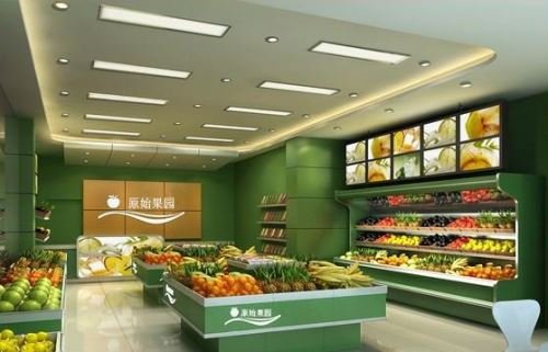 水果店怎么装修,精品水果店装修效果图片大全