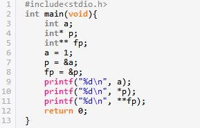 C语言中指向指针的指针是什么意思?