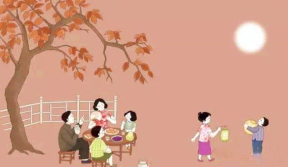关于中秋节赏月的优美段落