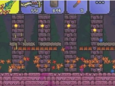 泰拉瑞亚地牢守卫者该怎么打？他太快啦。。。请说的详细点。