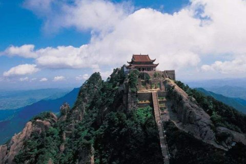 安徽九华山海拔高度多少