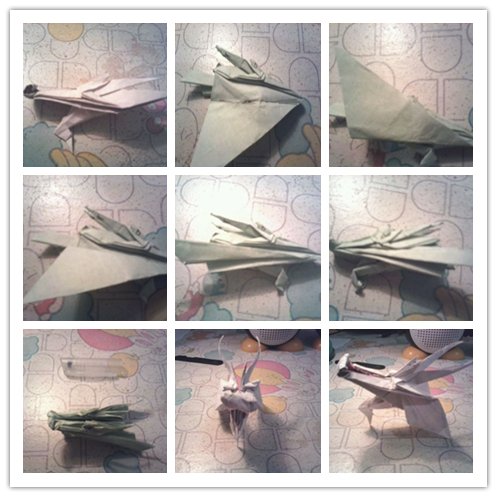 折纸战士狂龙折法步骤