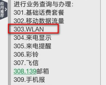中国移动WLAN业务,账号密码是什么意思啊?从哪里进入呢?