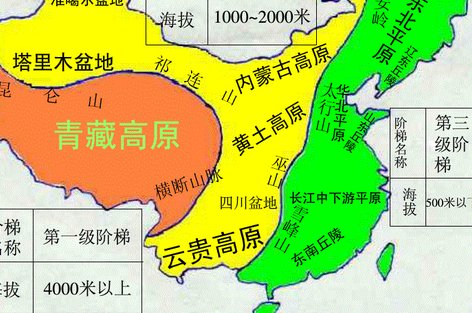 华北平原和东南丘陵在哪