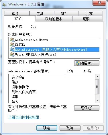 删除文件夹需要权限
