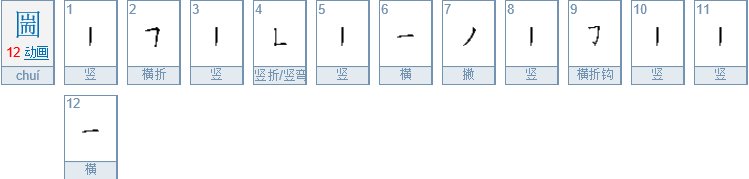 “圌”是什么字？