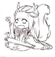 手绘q版人物简笔画