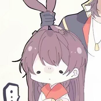 求兔子和狼的情侣头像？