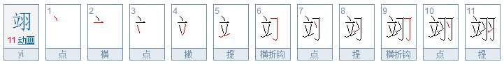 立加羽是什么字