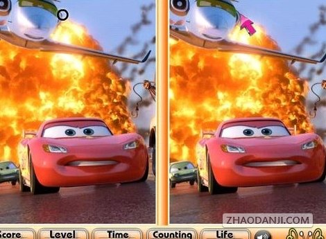 汽车总动员找茬的游戏操作