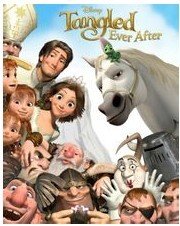 有一个动画片讲的是一个女孩有很长很长很长的金头发跟一个小偷在外面冒险的故事，可是我不记的这个动话片