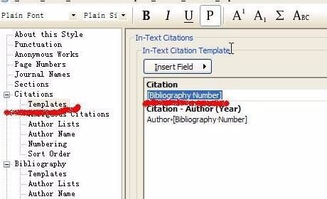 EndNoteX6怎样插入参考文献时变成上标？