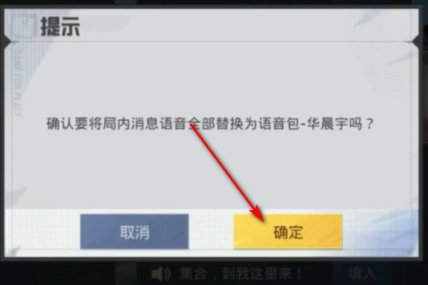 和平精英语音包在哪里设置