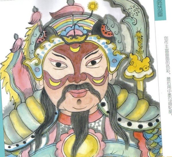 门神制作方法