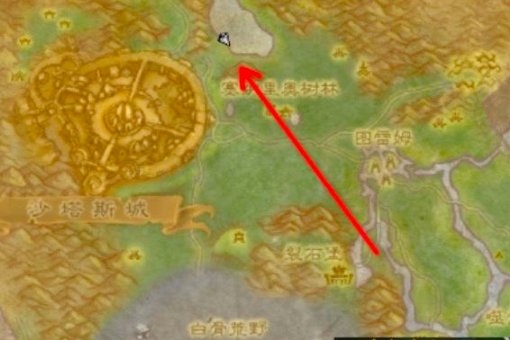 魔兽世界沙塔斯城库时库弗鲁恩在哪里