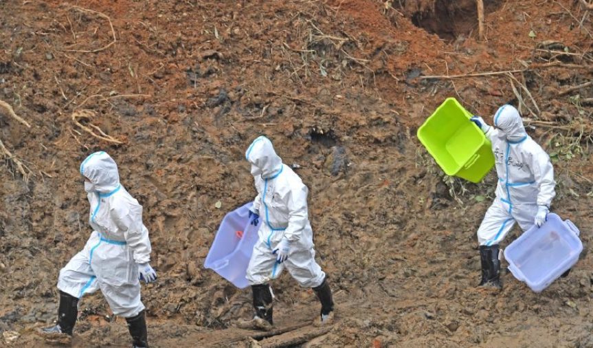 东航事故现场，已基本掌握飞机残骸在地下的分布，制定了怎样的开挖方案？