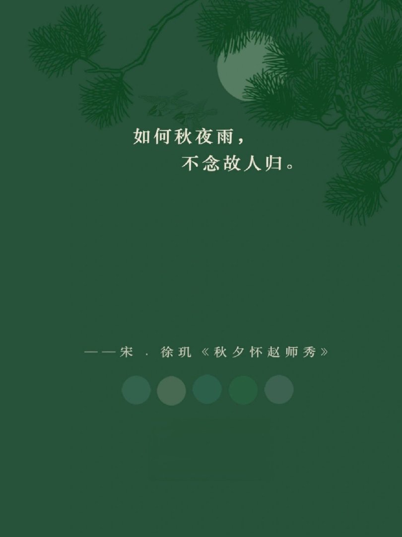 长风吹月来，清影落半池。