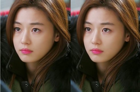 千颂伊的口红是什么颜色的？她是怎么涂的 就是有种水水的感觉。