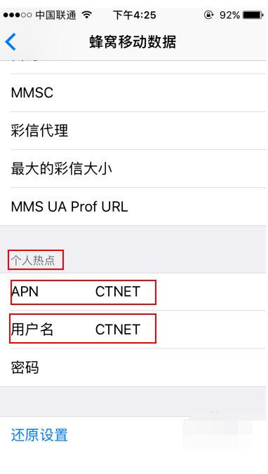 苹果手机如何设置4G网络。