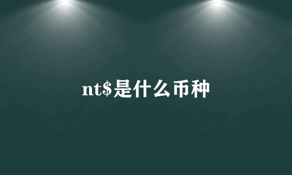 nt$是什么币种