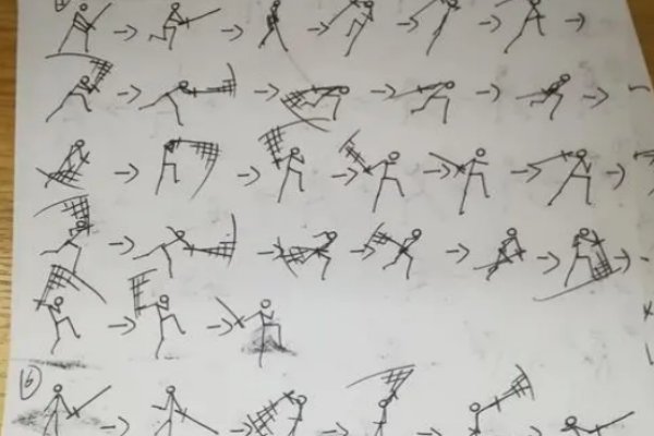 镭元素火柴人怎么画