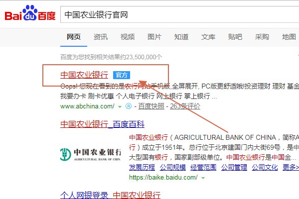 怎样登录中国农业银行网站