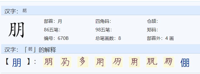 小学二年级的朋字怎么组词