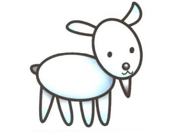 山羊胡子怎么画？