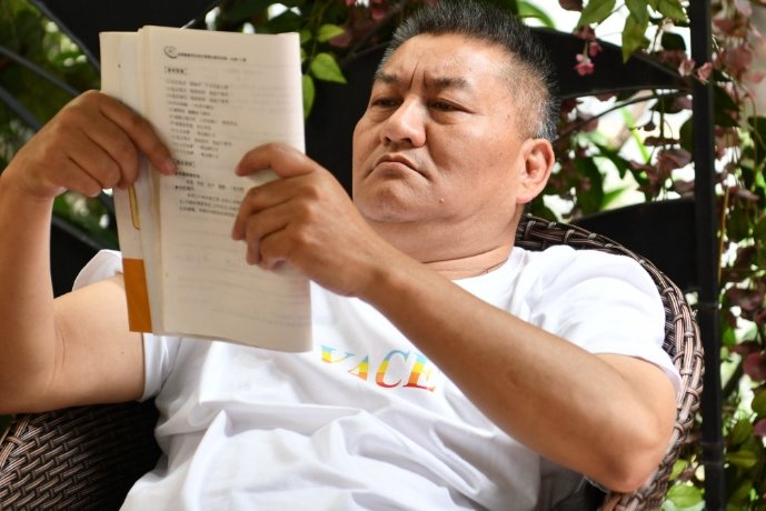 56岁梁实说数学考得不好