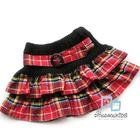 急求！周冬雨参加《天下女人》访谈节目时穿的格子上衣和格子裙是什么牌子的？