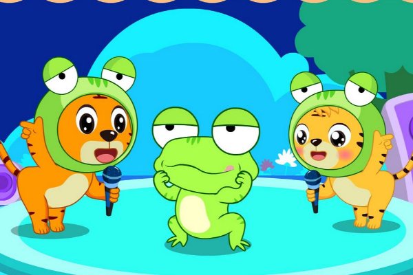 快乐的一只小跳蛙歌词