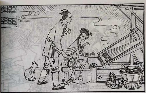 牛郎织女连环画简笔画